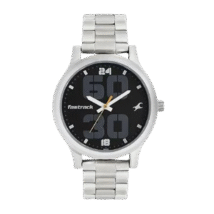 Fastrack Bold Quartz Silver Stainless Steel Strap